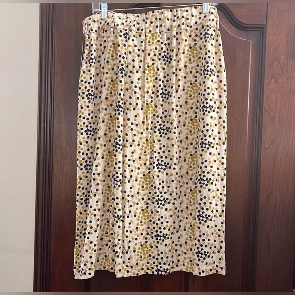 Mossimo Polka Dot Midi Skirt - Large - Like New! - Picture 2 of 8